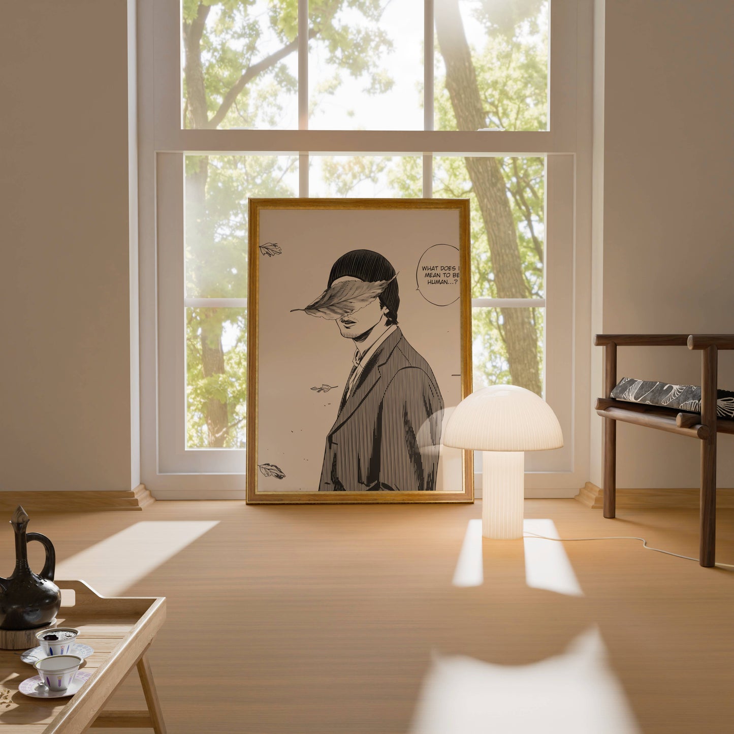 Homunculus Art Poster Frame