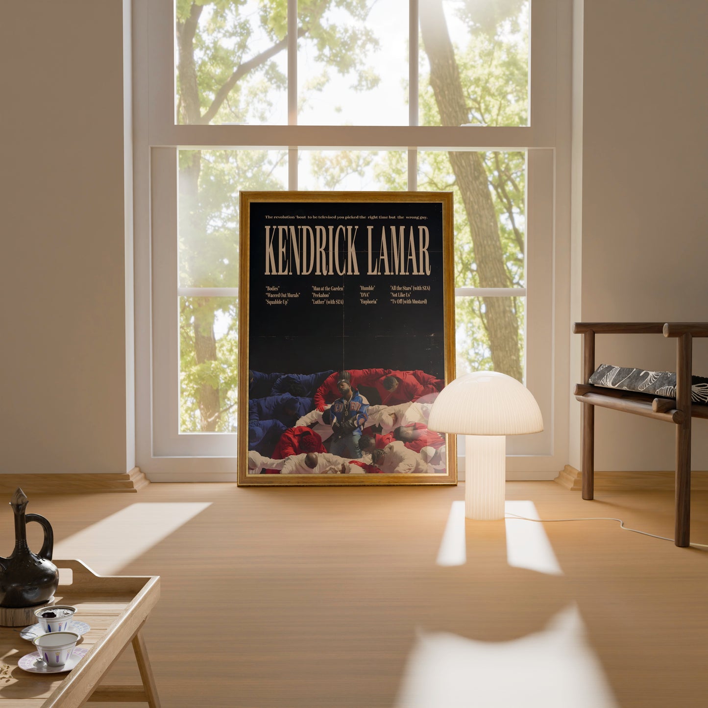 Kendrick Lamar (Super Bowl 2025) Poster Frame