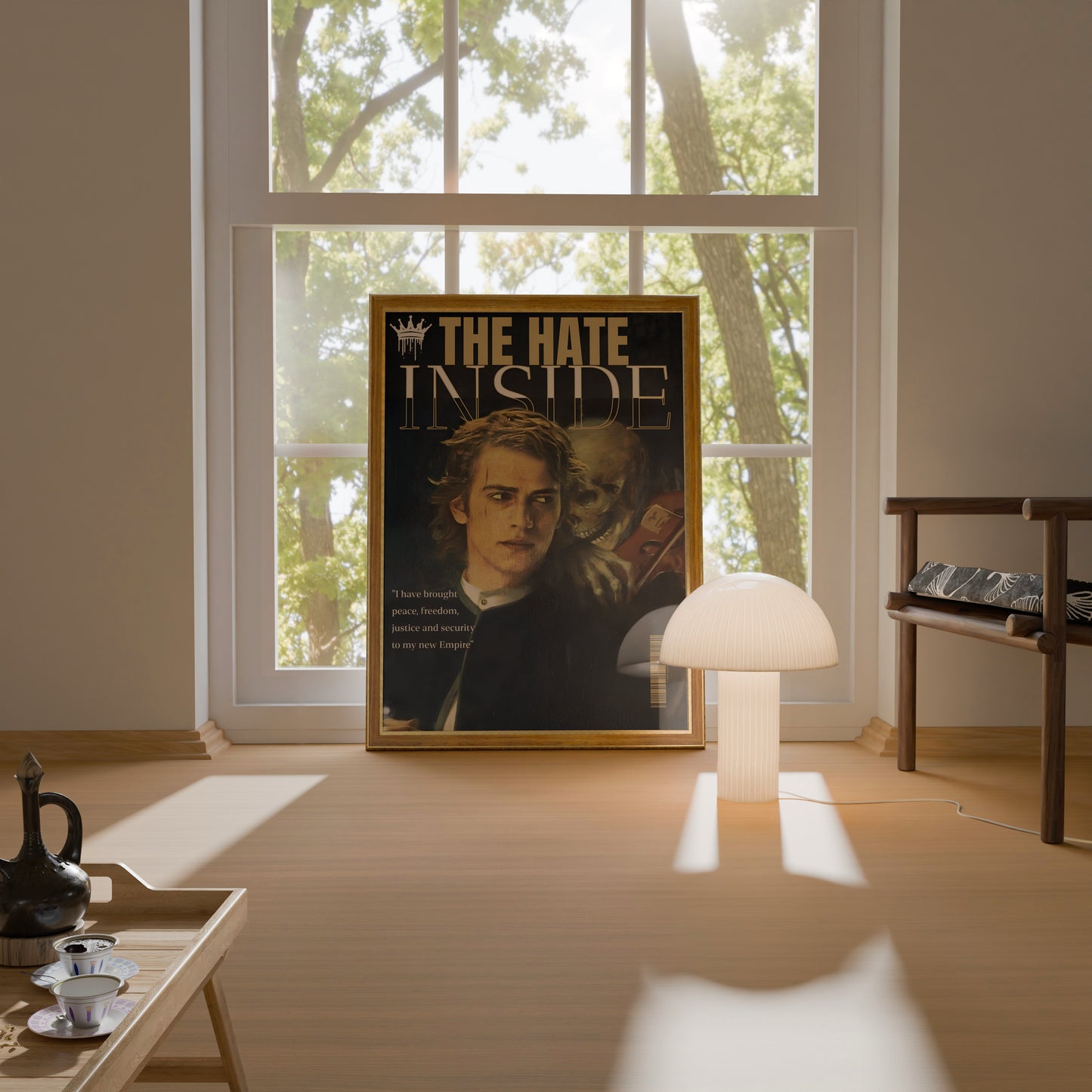 Darth Vader WAS Anakin Skywalker... Poster Art Frame