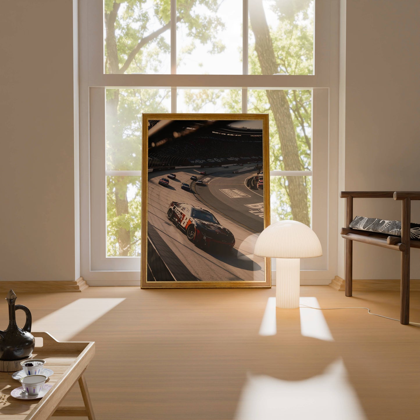 NASCAR Oval Race Track Poster Frame
