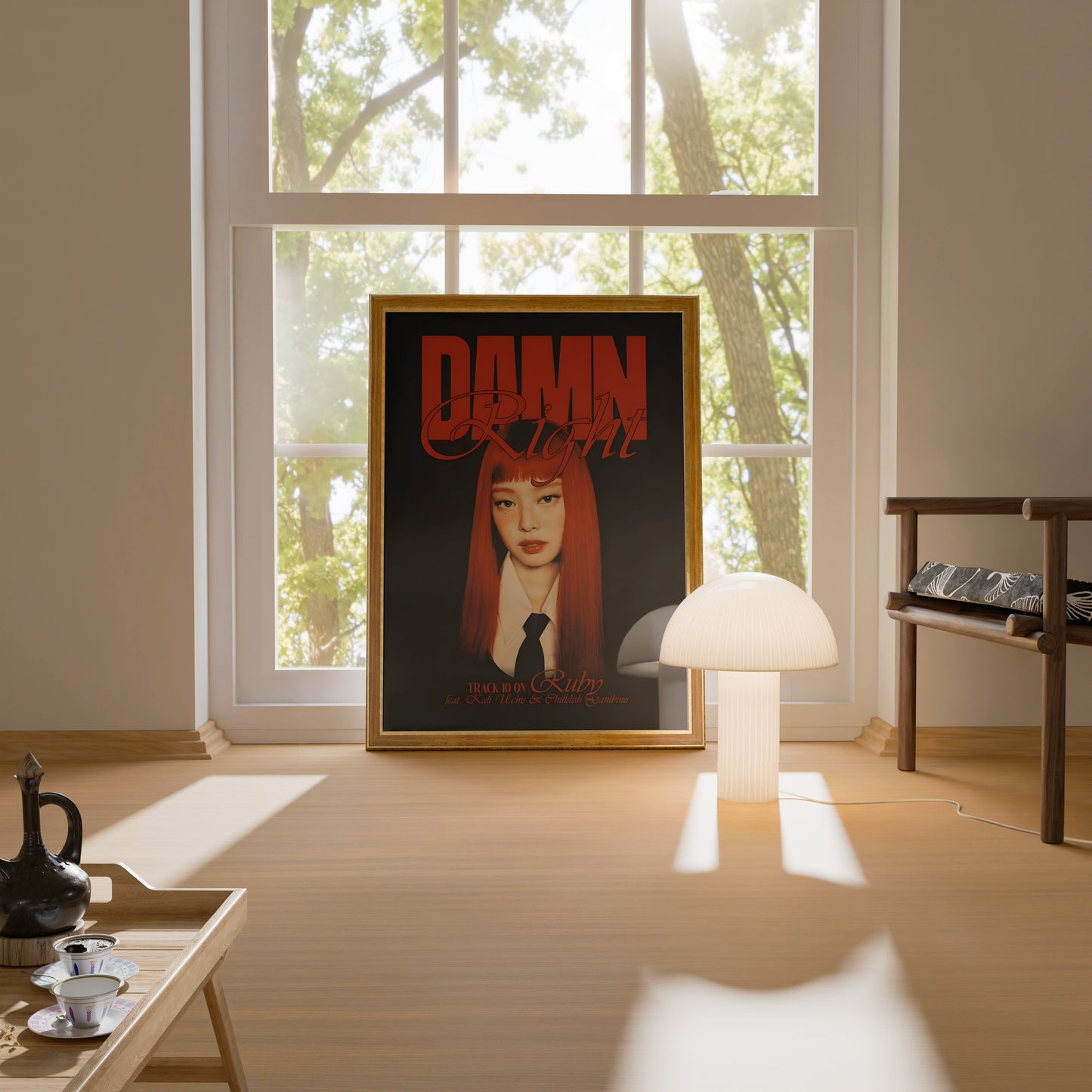 Jennie DAMN RIGHT Album Frame