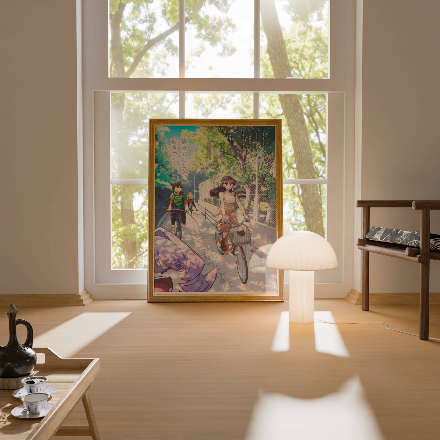 Komi Can't Communicate Poster Frame