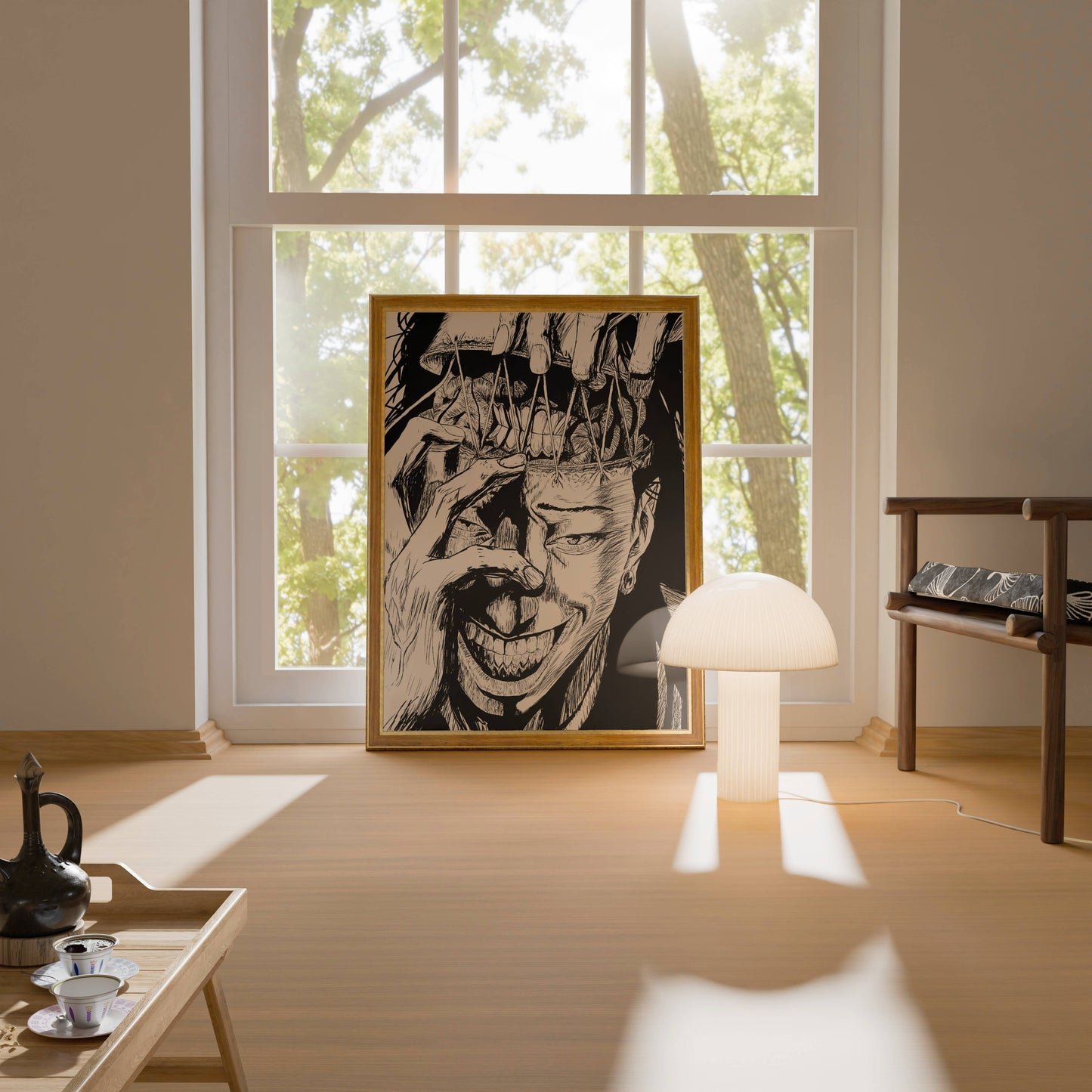 JJK  Kenjaku Art Poster Frame