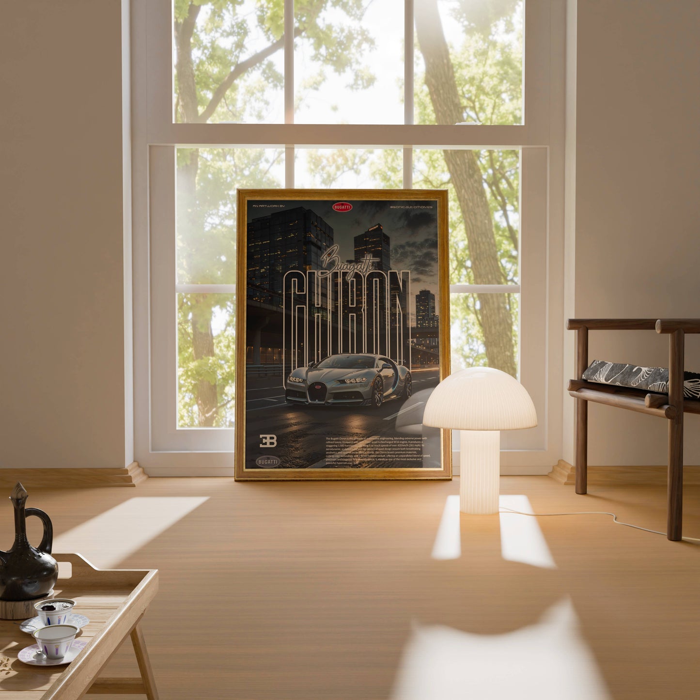 Bugatti Chiron Poster Frame