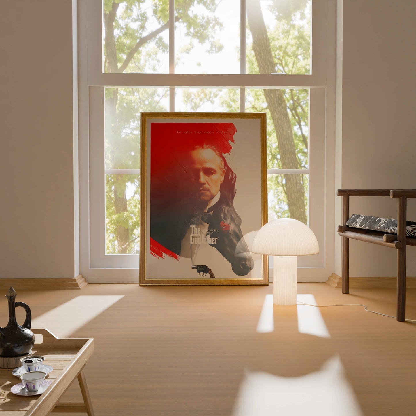 The God Father Portrait Art Frame