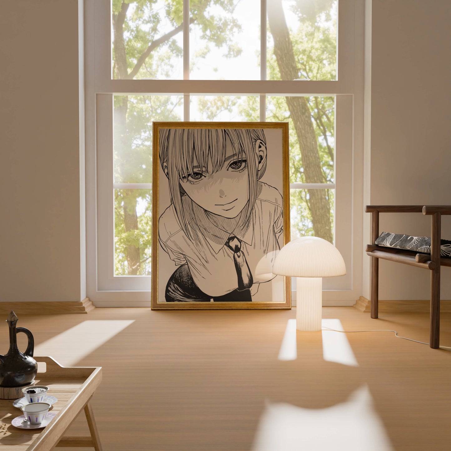 Makima Art Poster Frame