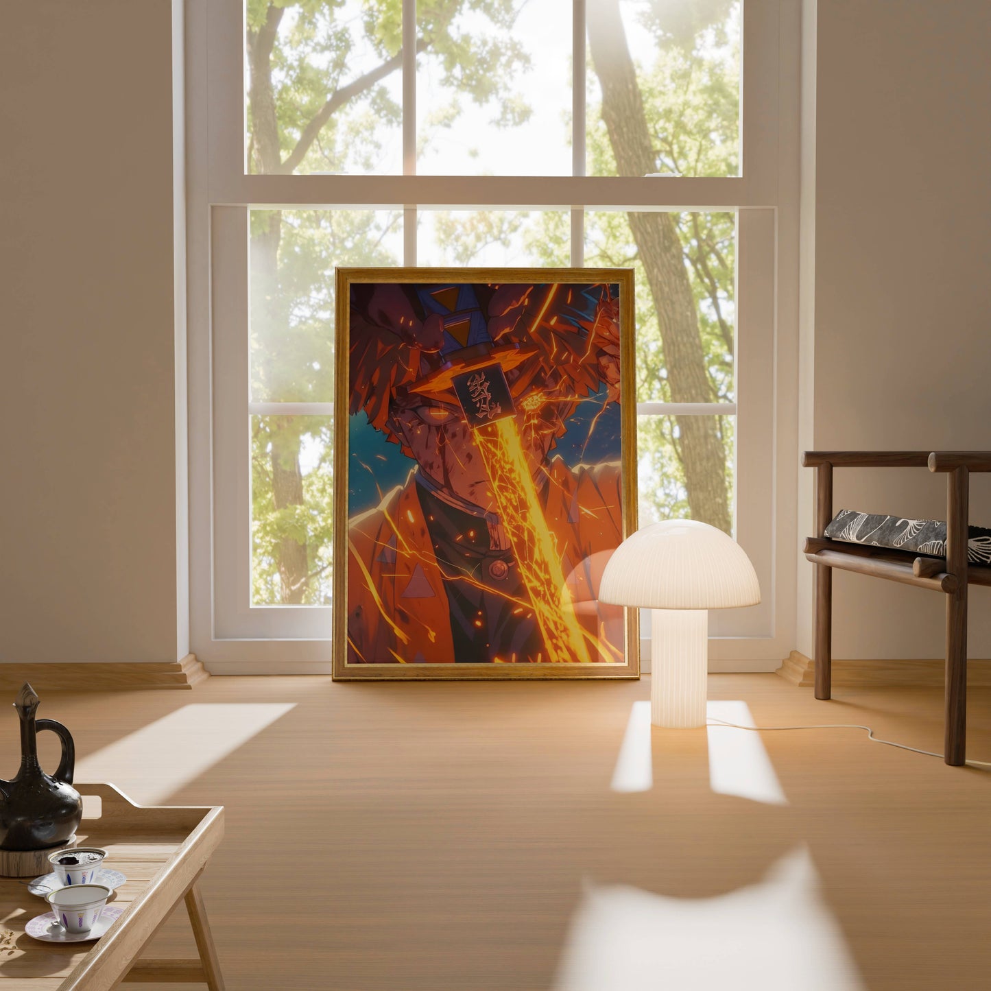 Zenitsu Art Poster Frame