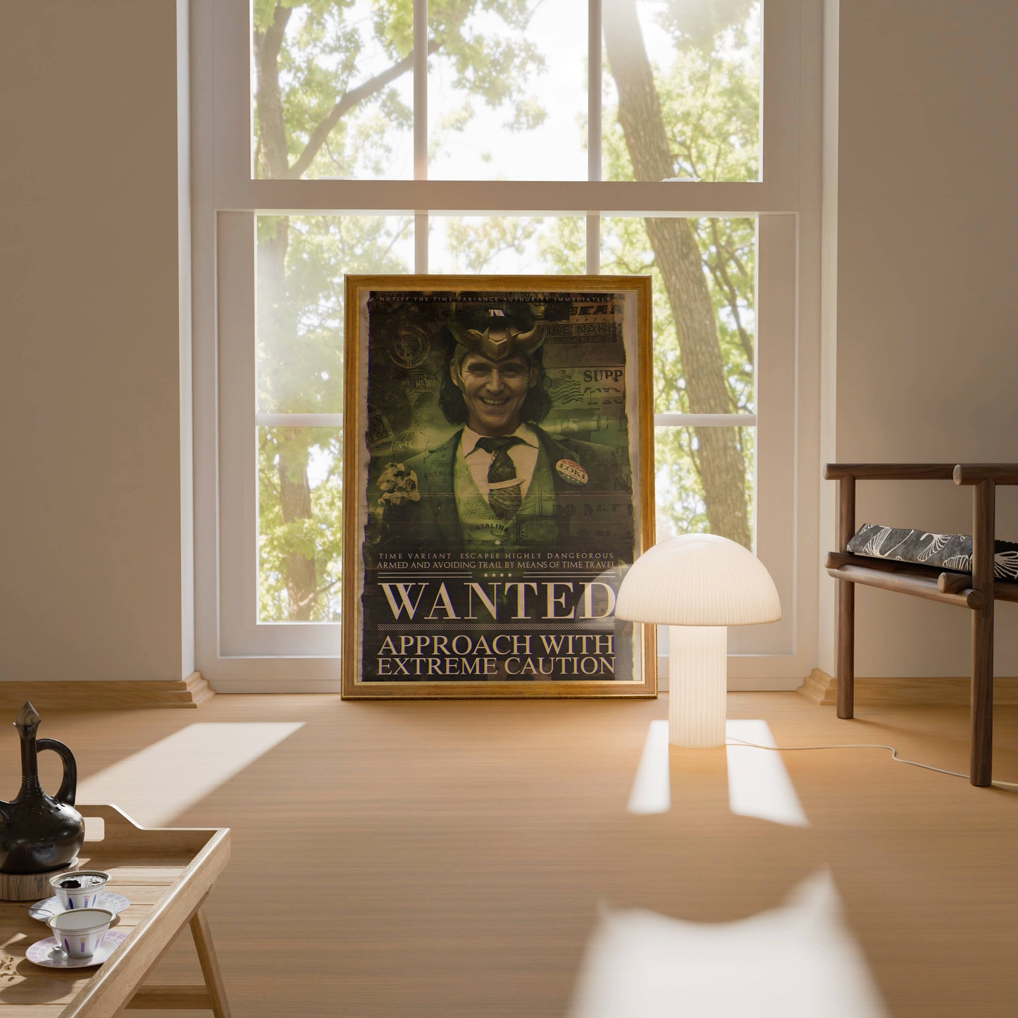LOKI Wanted Poster Frame