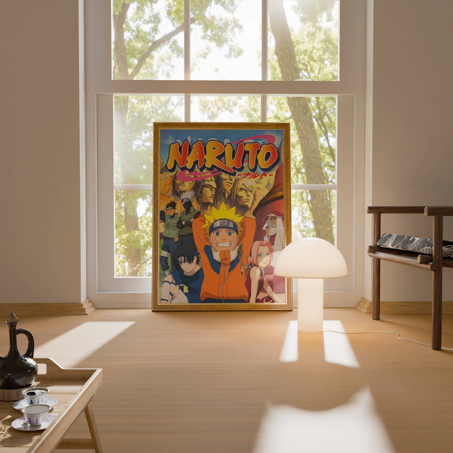 Naruto Anime Manga Team Poster Frame