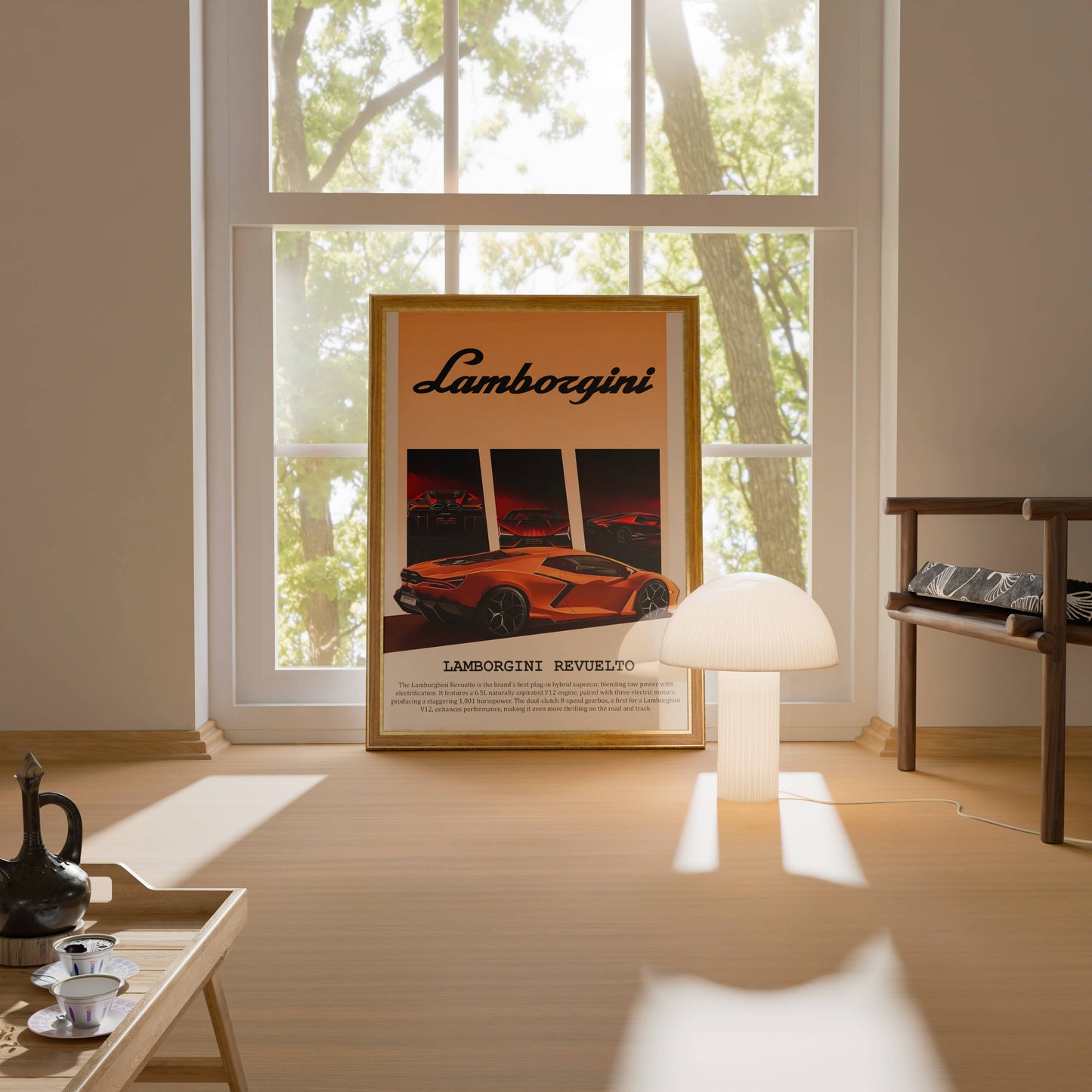 Lamborghini Revuelto Poster Frame