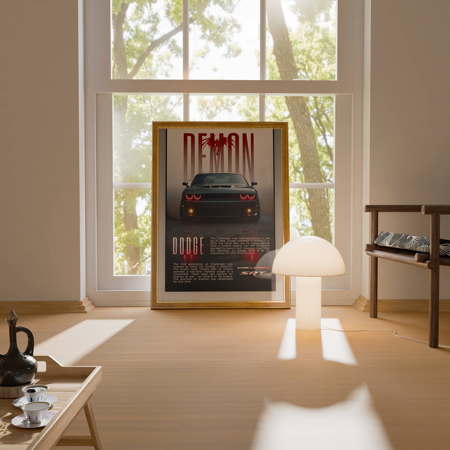 Dodge Demon SRT Poster Frame