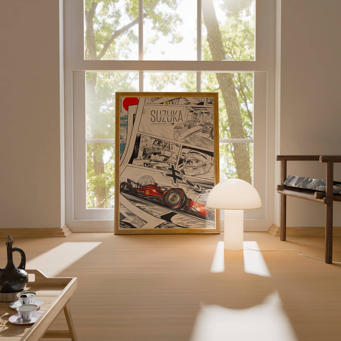 Suzuka Circuit F1 Poster Frame