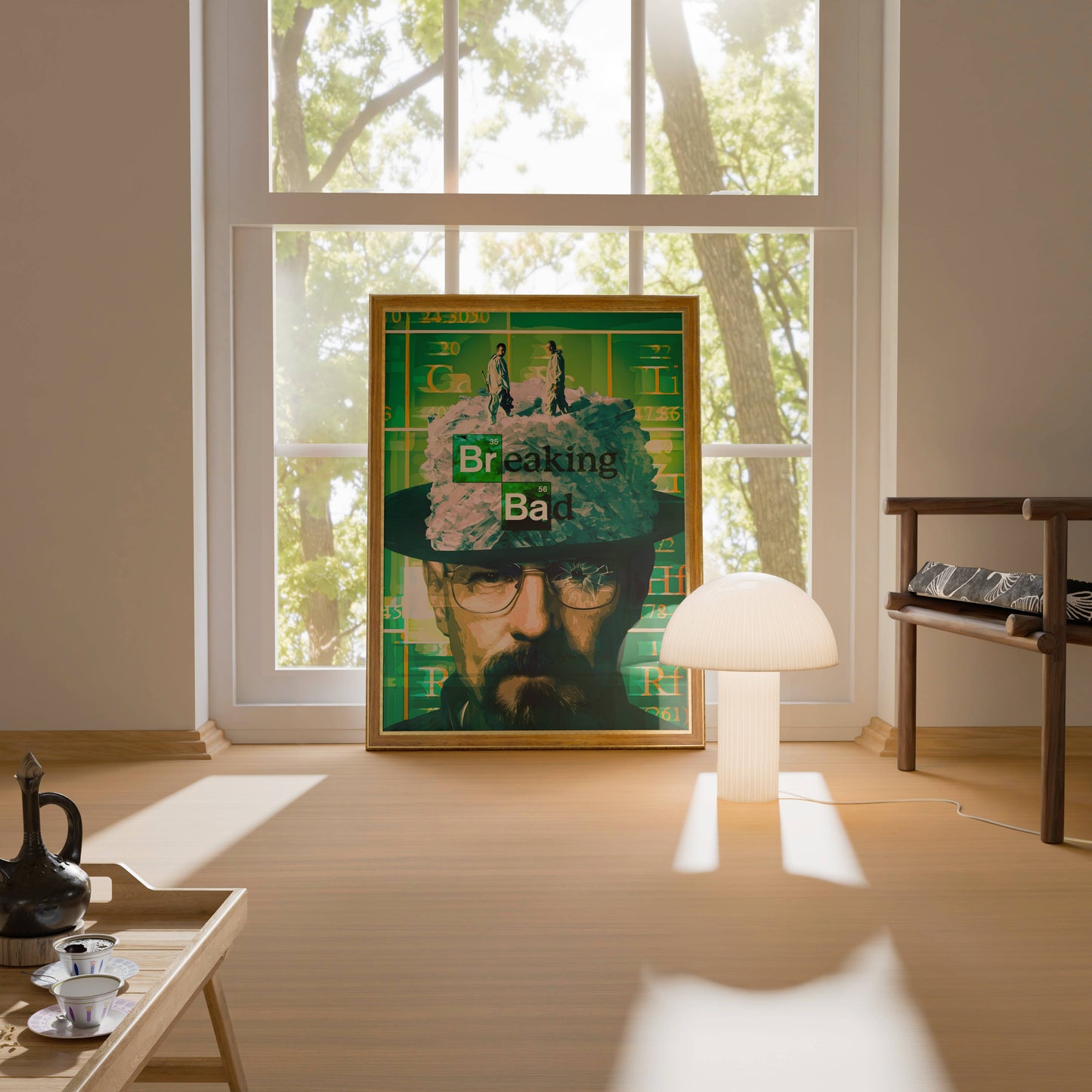 Breaking Bad Bold Portrait Art Frame