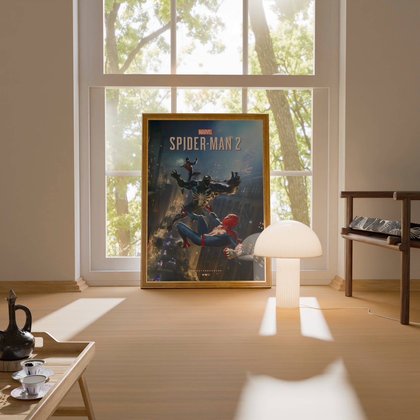 Marvel Spider-Man 2 Game Poster Frame