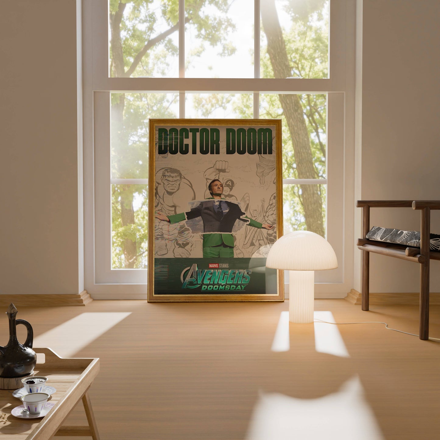Avengers Doomsday Comic Poster  Frame
