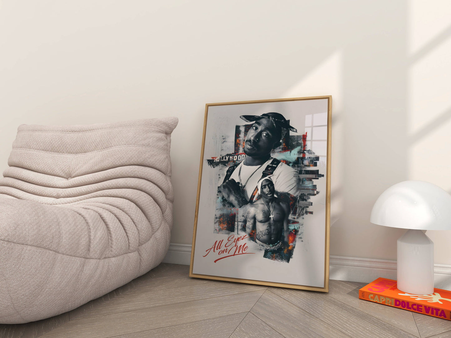 Tupac All Eyez on Me Poster Frame