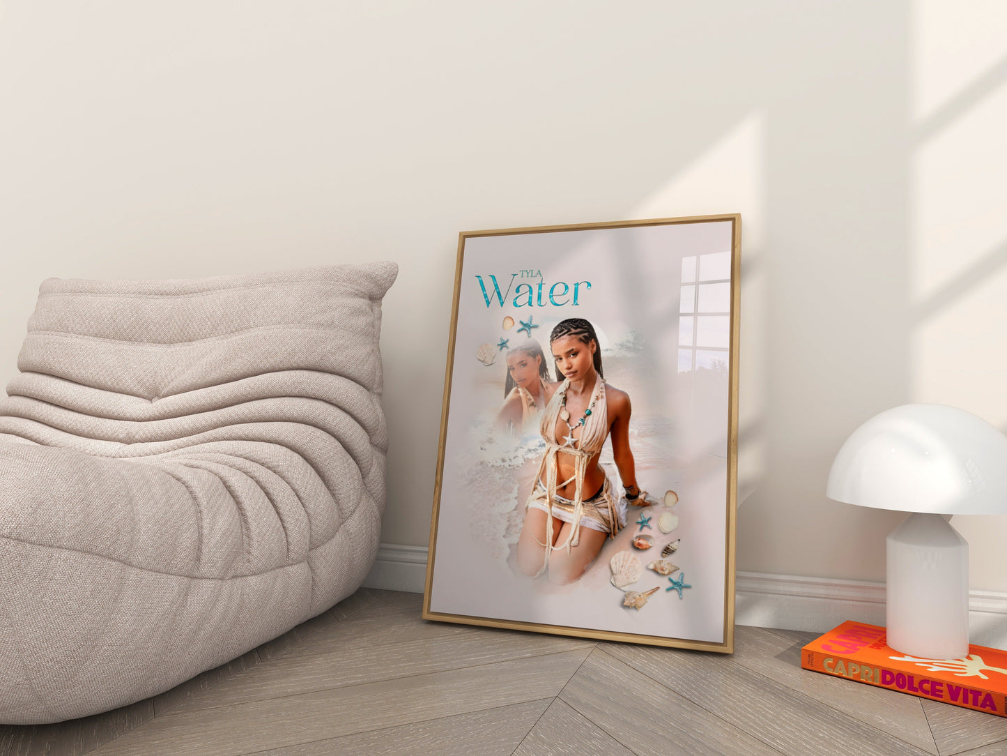 "Water" by TYLA Portrait Frame