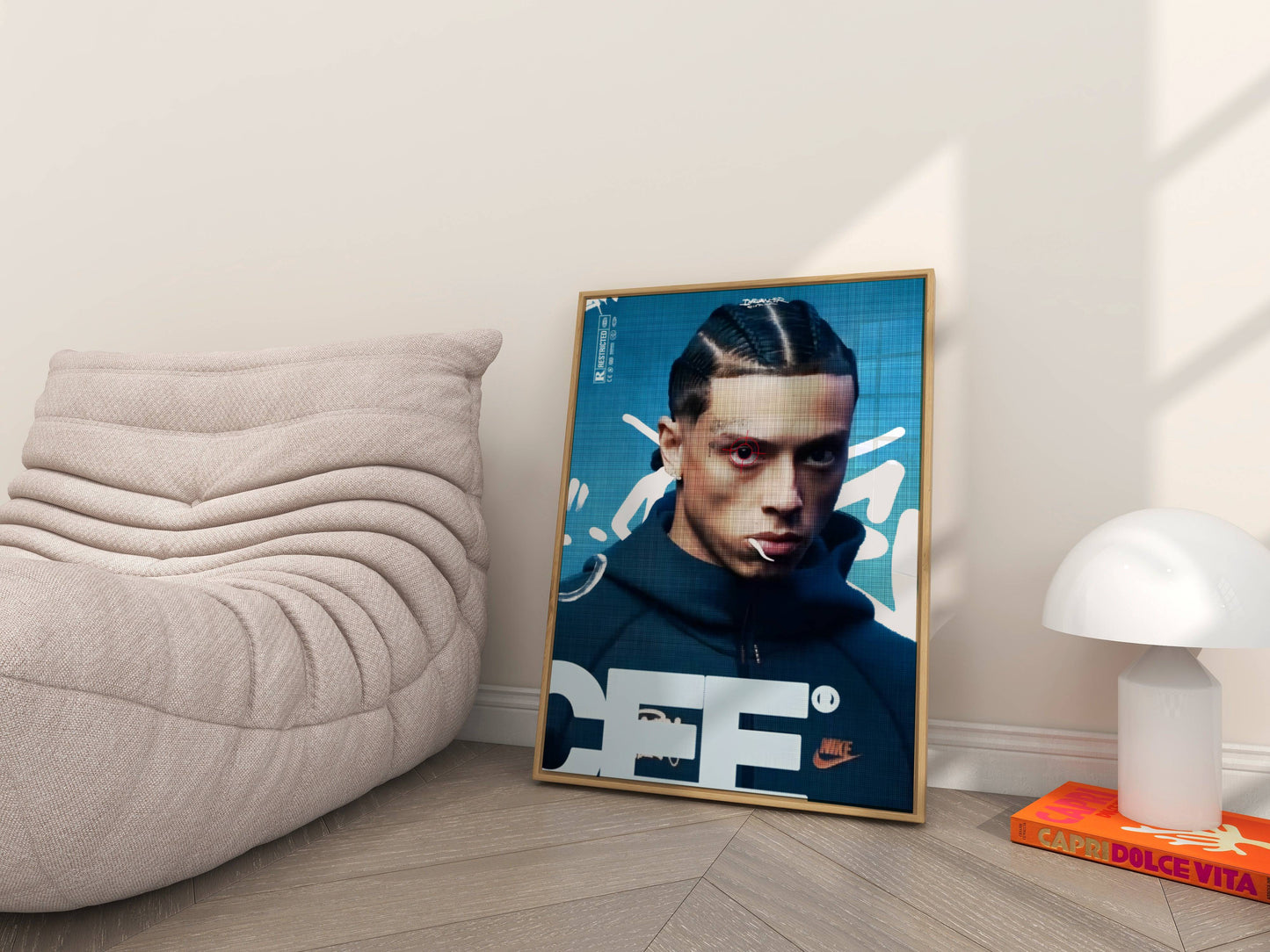 Central Cee Nike Poster Frame