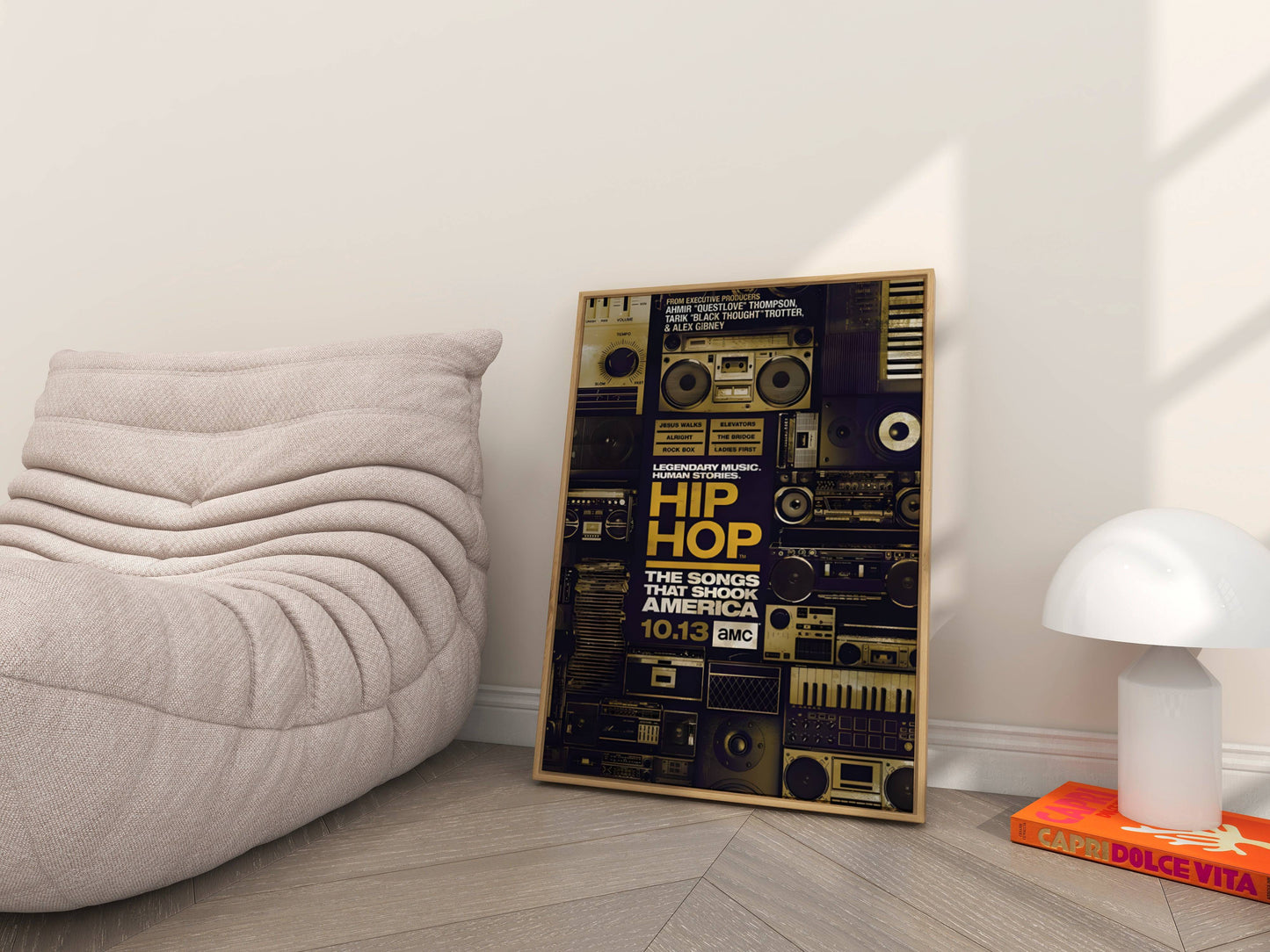 Hip Hop Music Culture Poster Frame