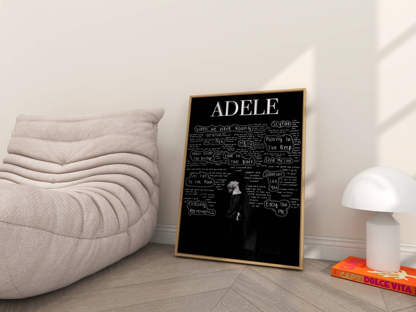 Adele Poster Frame