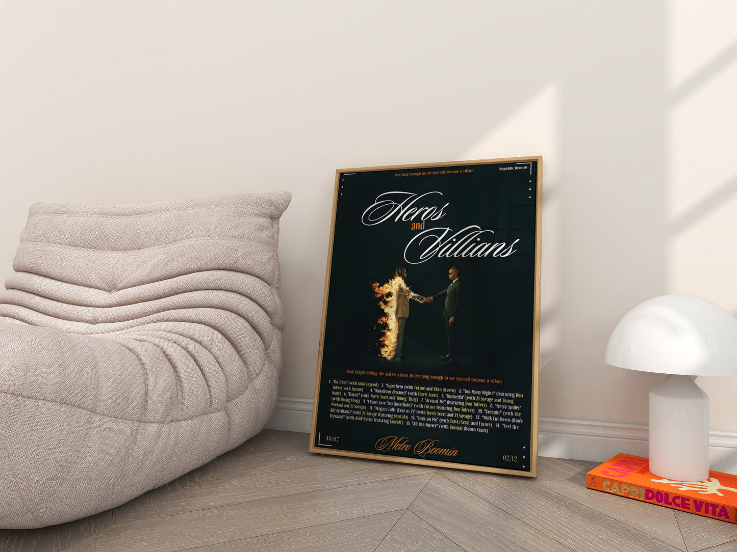 Metro Boomin Heroes and Villains Frame
