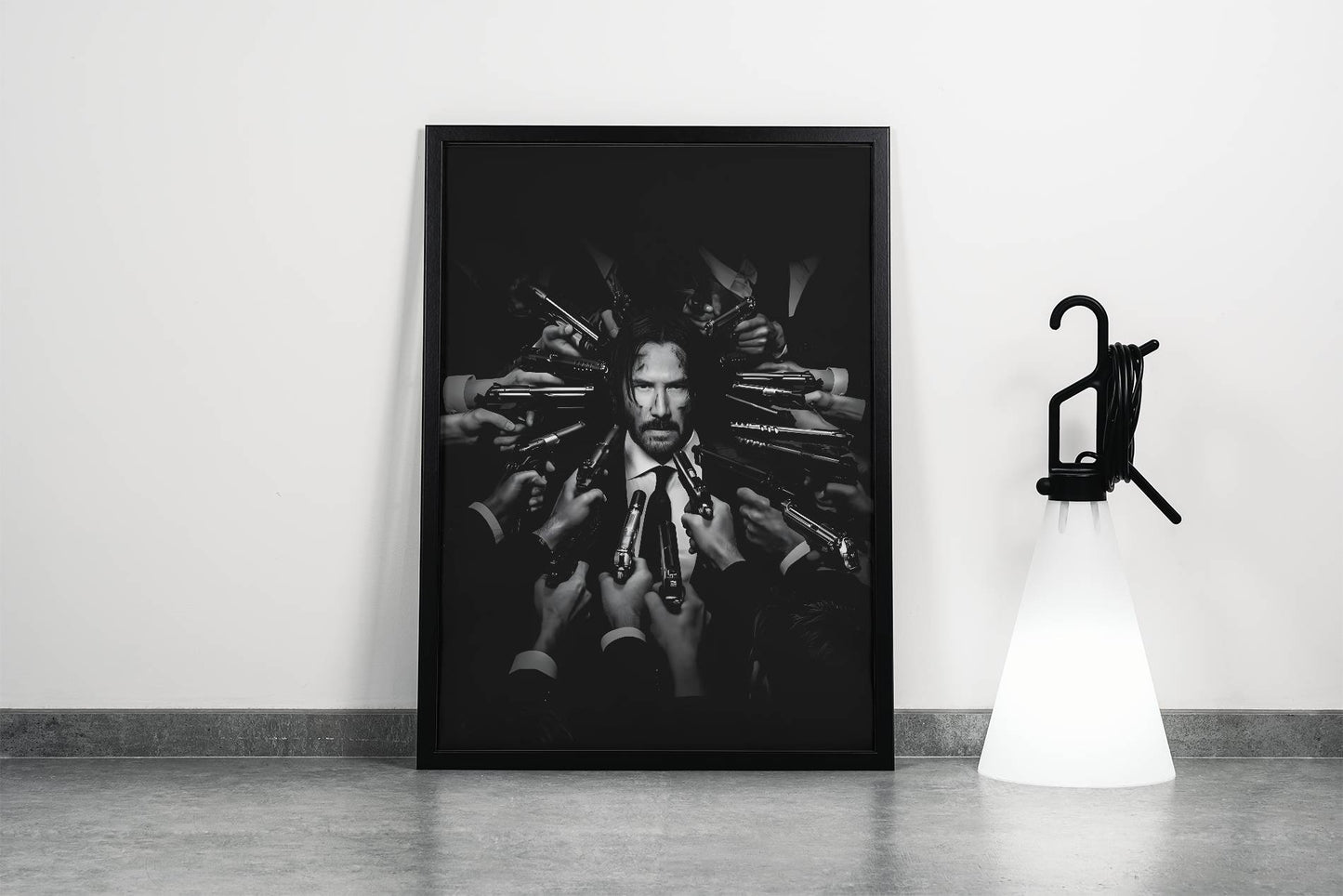 John Wick Portrait Art Frame