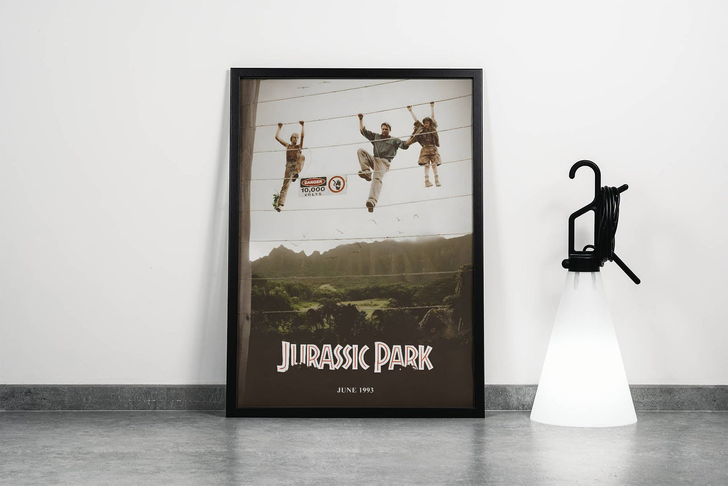 Jurassic park 1993 Poster Art Frame