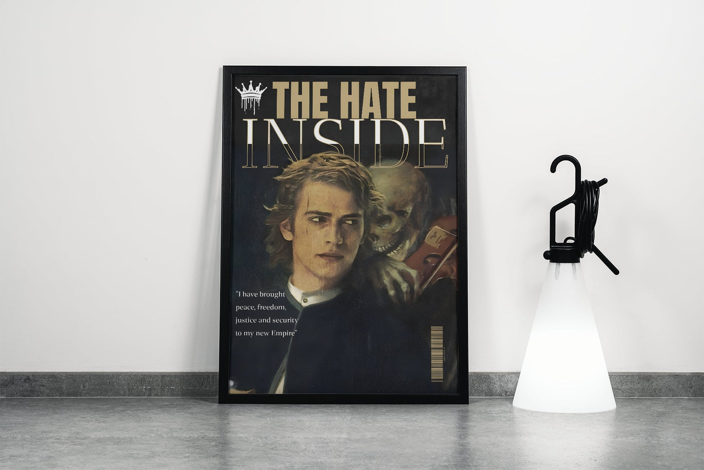 Darth Vader WAS Anakin Skywalker... Poster Art Frame