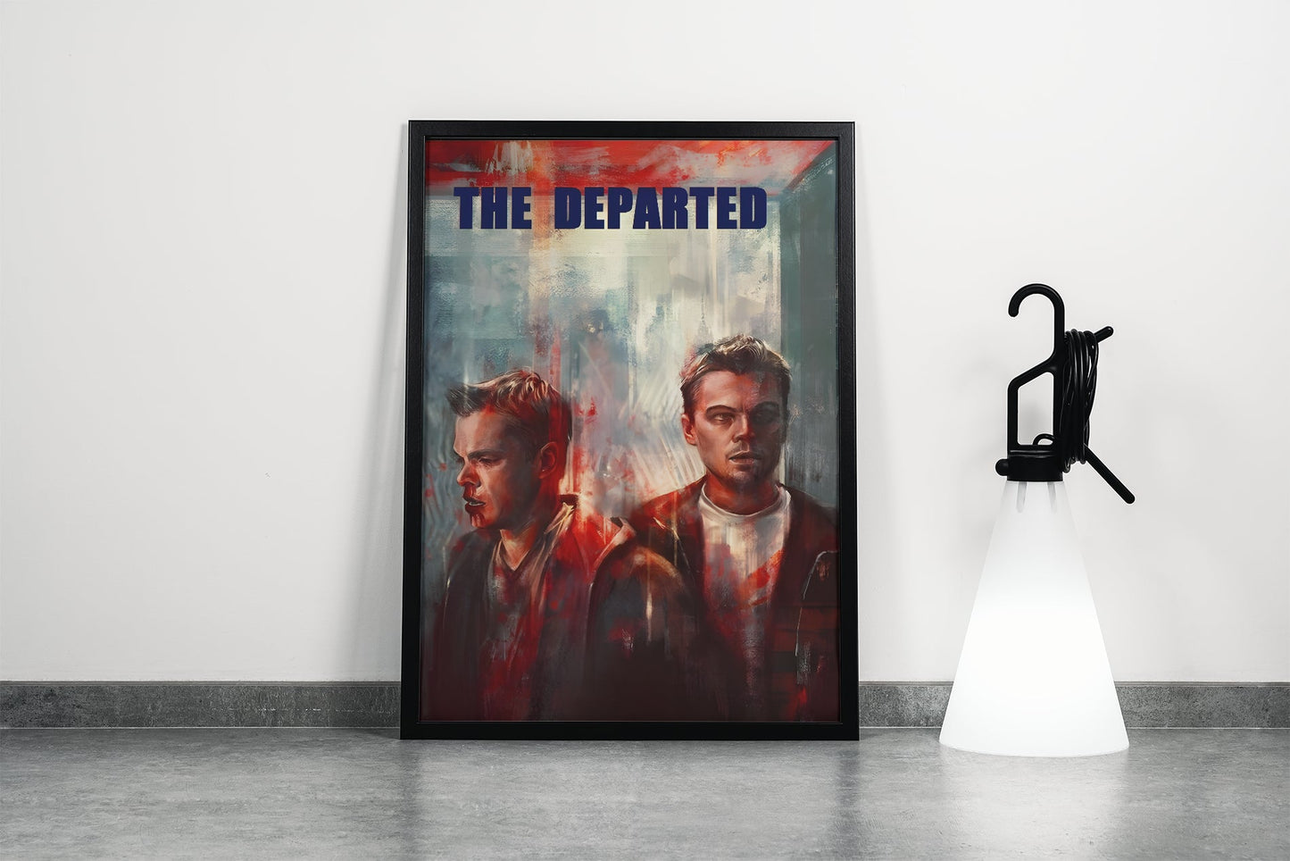 The Departed Scorsese Crime Thriller Iconic Movie Poster Frame