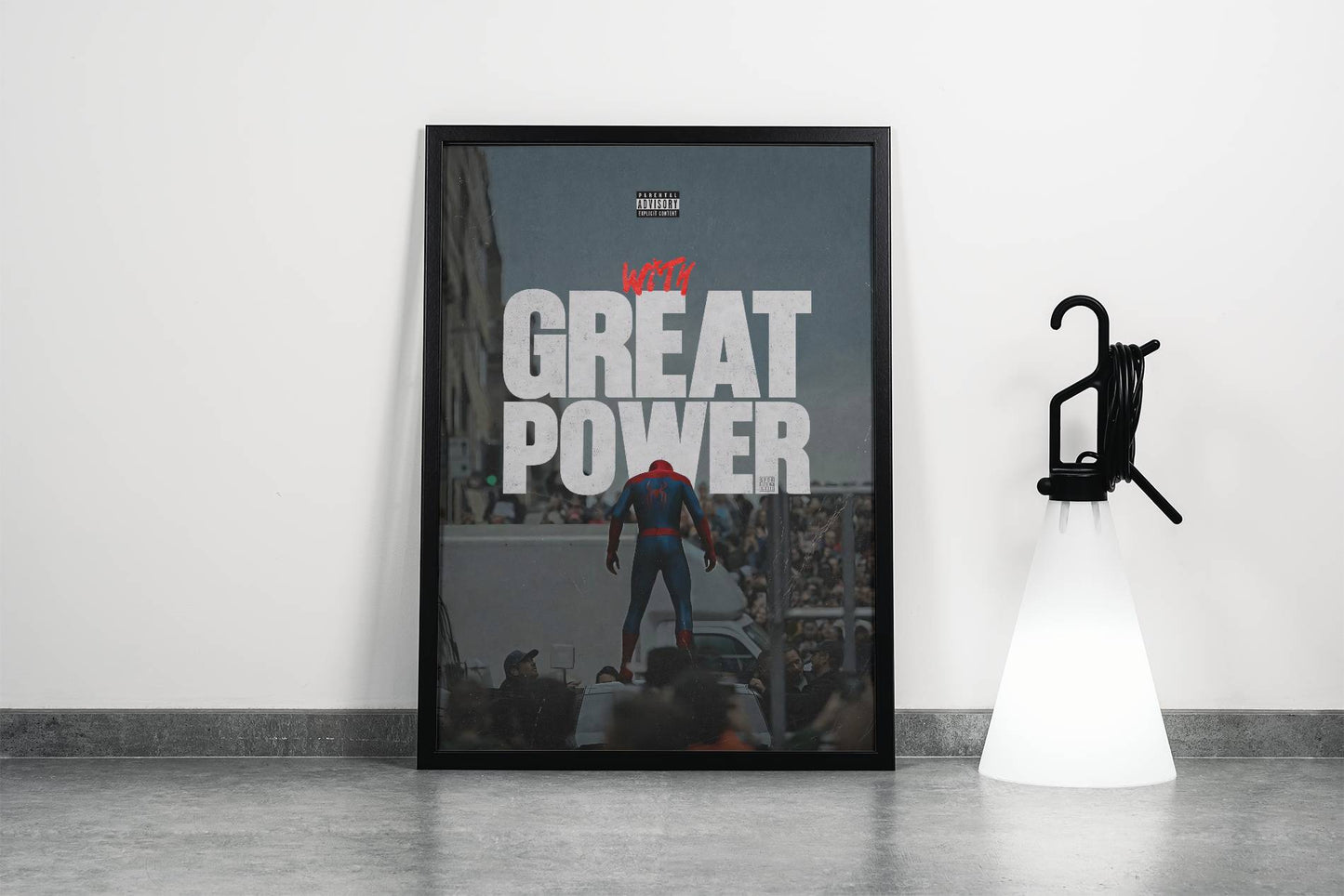 Great Power Motivational (Spider-Man: BND) Wall Art Frame