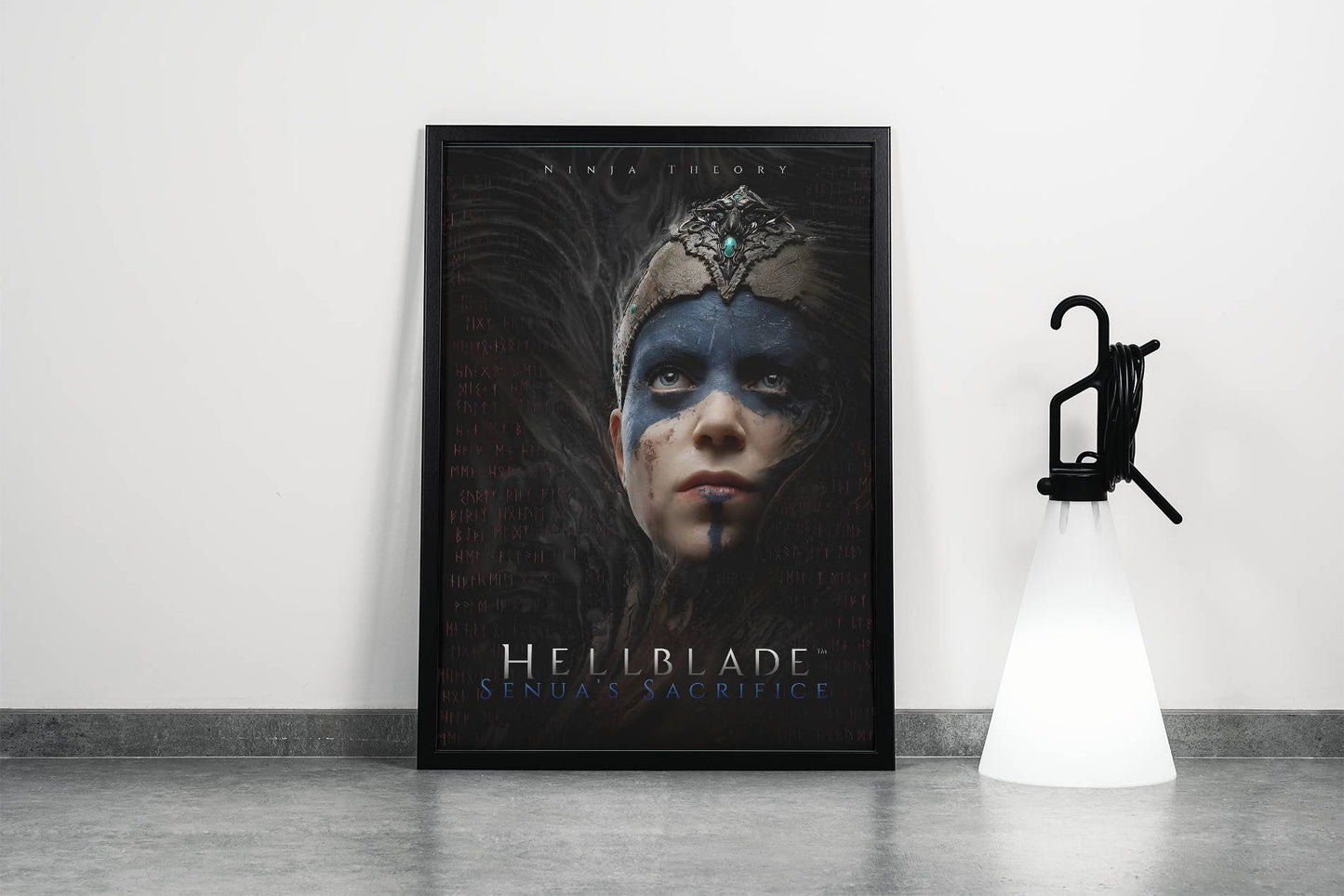 Hellblade Senua's Sacrifice Game Poster Frame
