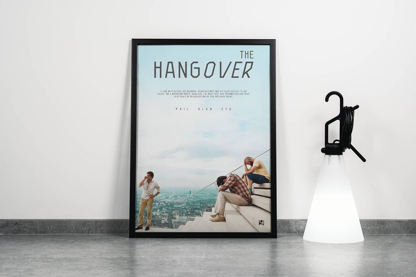 Hangover Movie Wild Vegas Trip Comedy Poster Frame