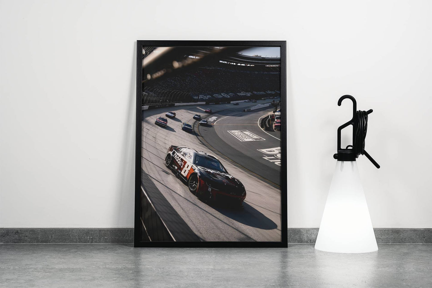 NASCAR Oval Race Track Poster Frame