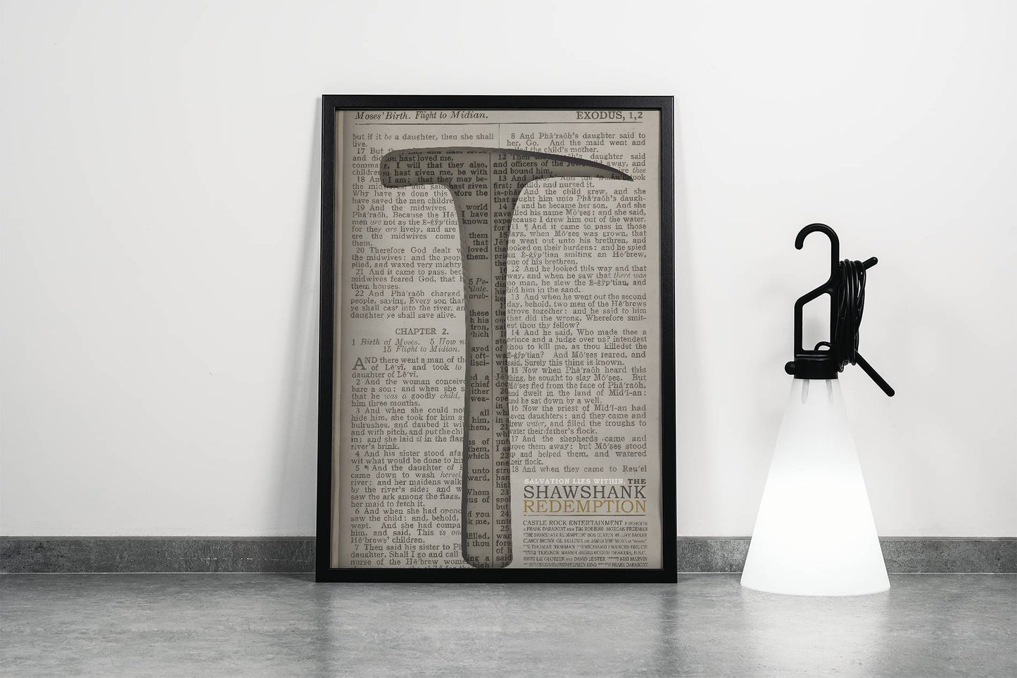 Shawshank redemption Gallery Wall Display Frame