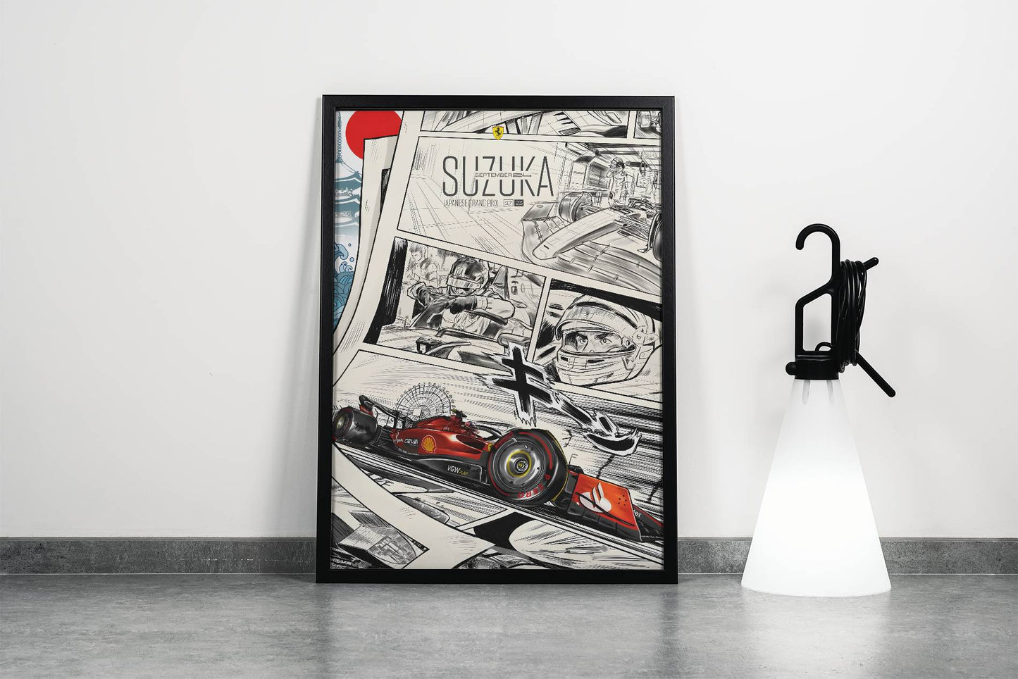 Suzuka Circuit F1 Poster Frame