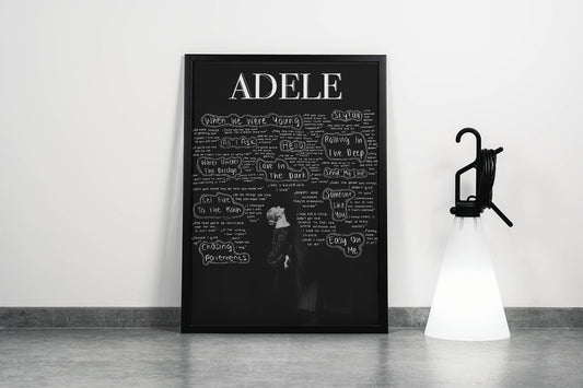 Adele Poster Frame