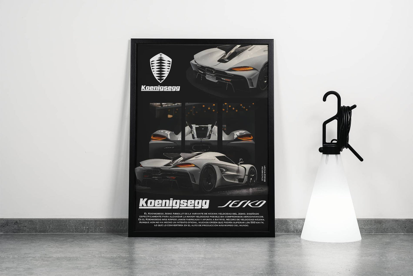 Koenigsegg Jesko Hypercar Frame
