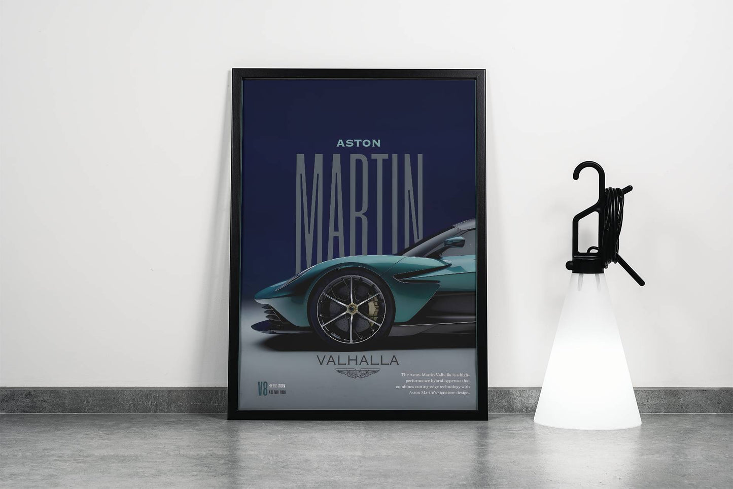 Aston Martin Car Poster Frame