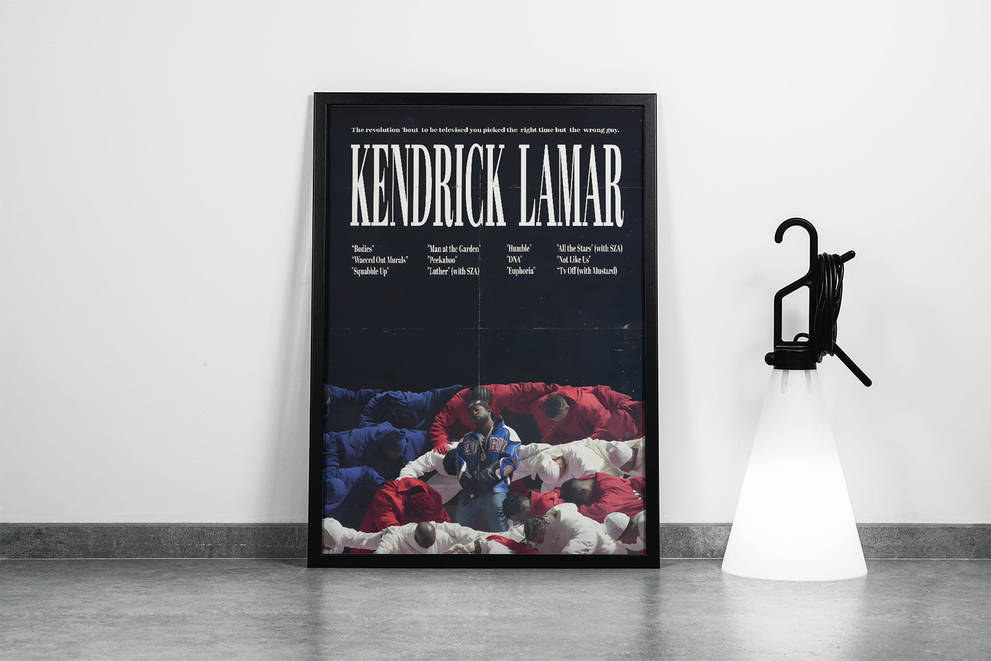 Kendrick Lamar (Super Bowl 2025) Poster Frame