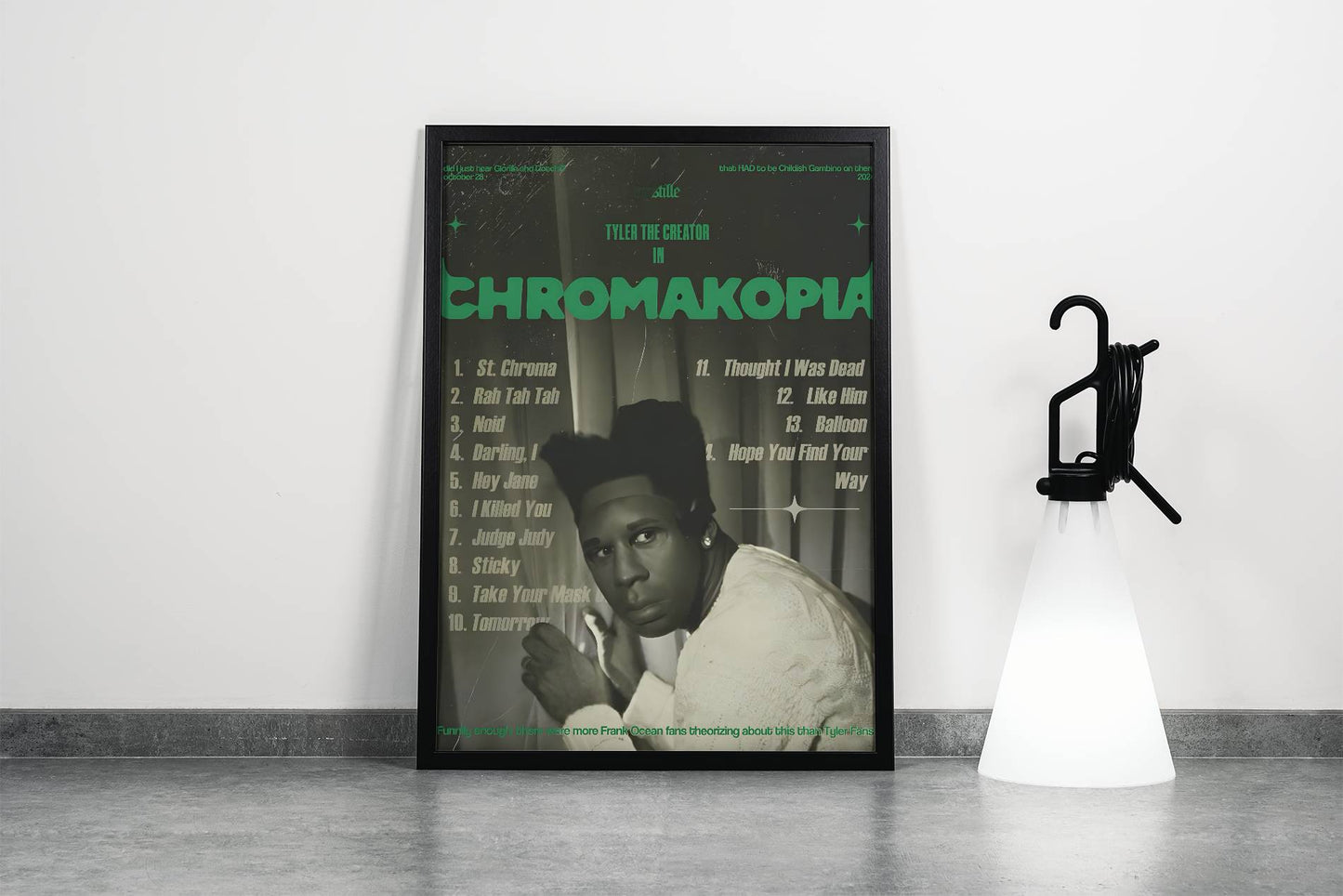 Tyler The Creator Chromakopia Frame
