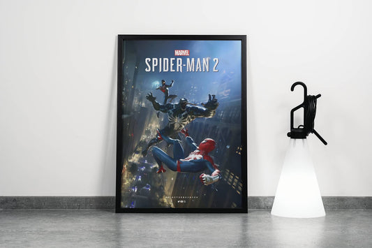 Marvel Spider-Man 2 Game Poster Frame