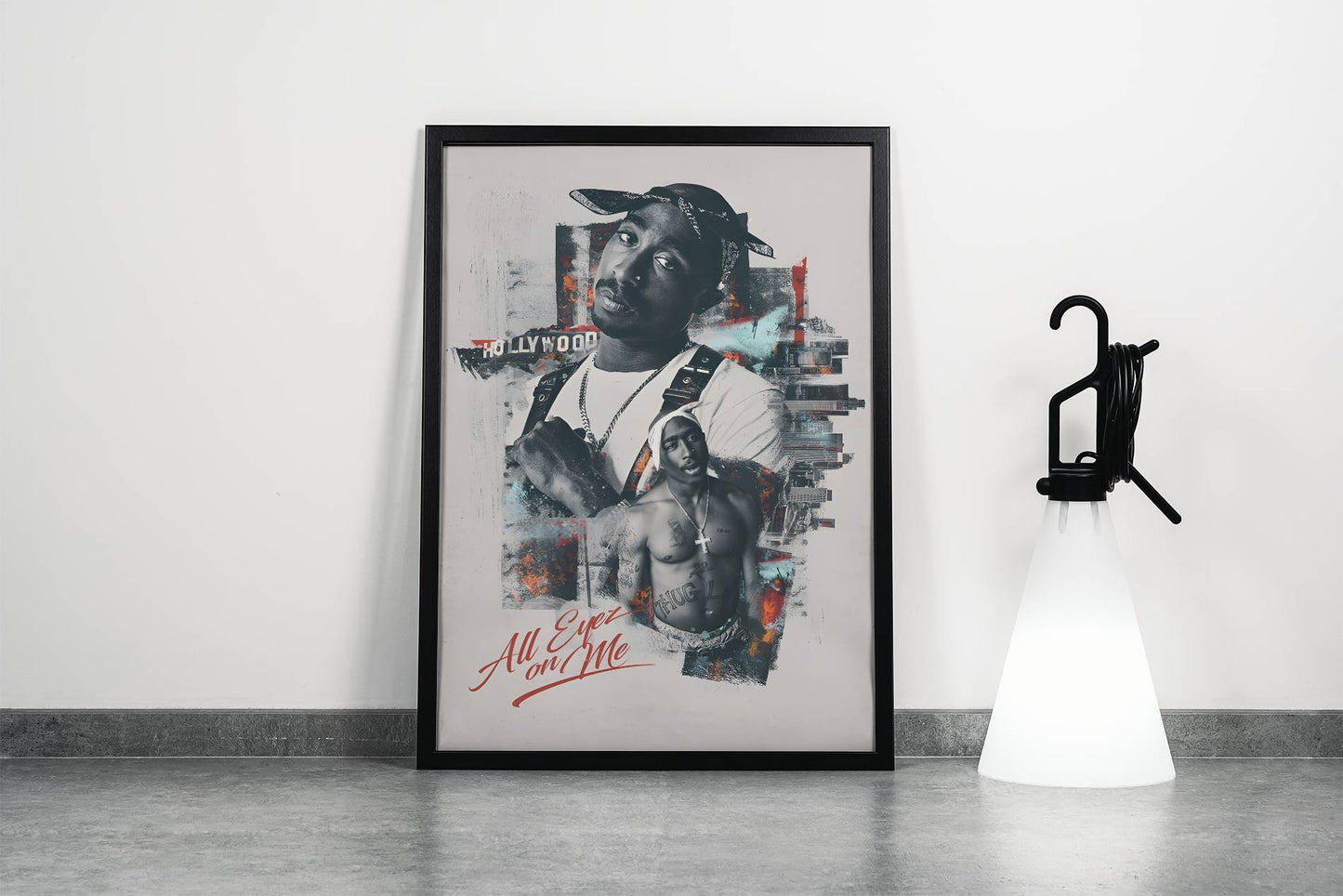 Tupac All Eyez on Me Poster Frame