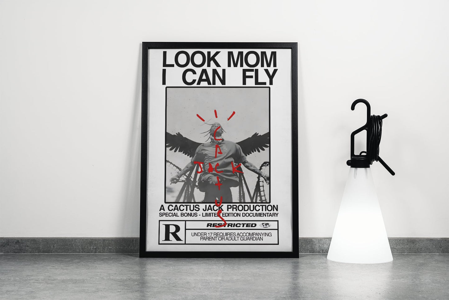 Travis Scott Look Mom I Can Fly Frame
