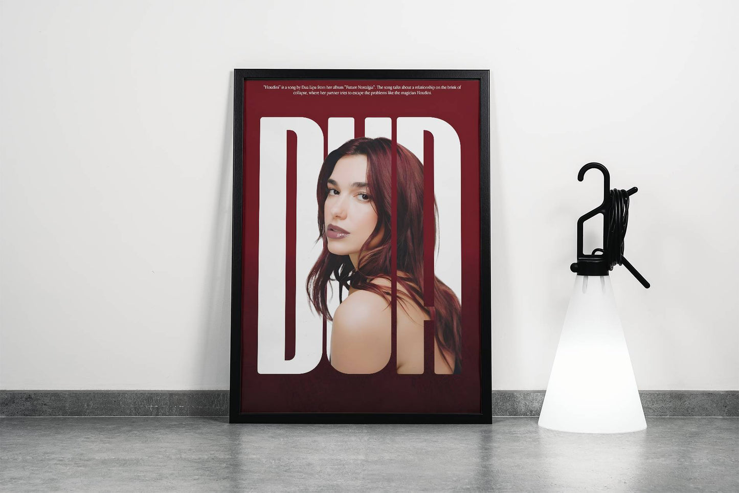 Dua Lipa Poster Frame
