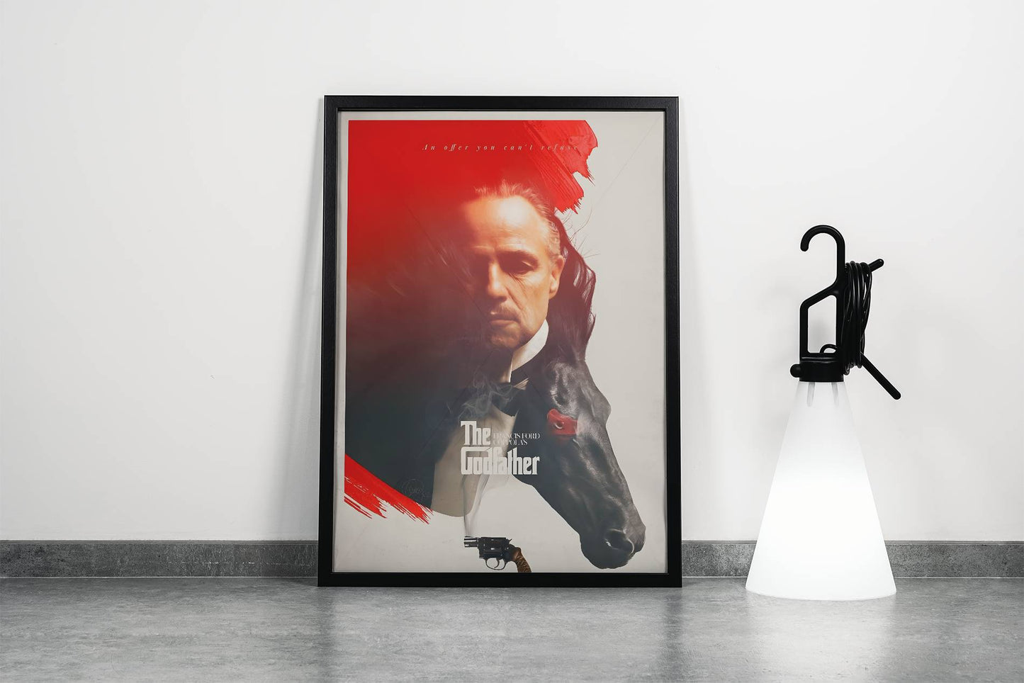 The God Father Portrait Art Frame
