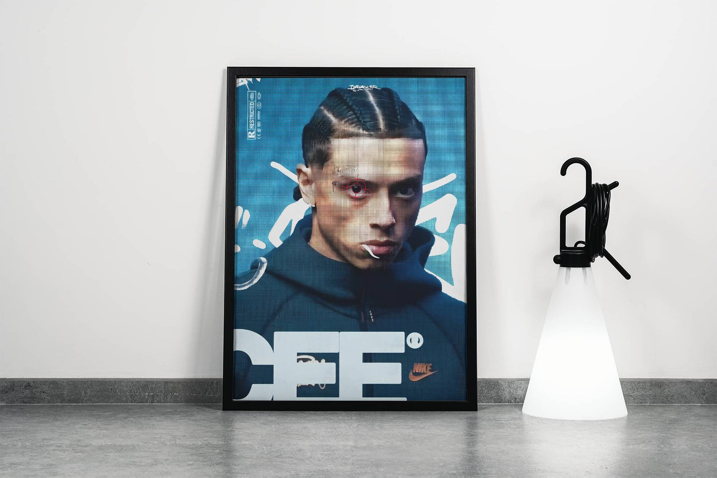 Central Cee Nike Poster Frame